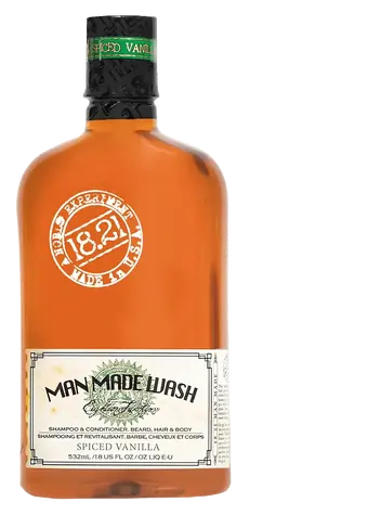 18.21 Man Made Wash Spiced Vanilla Duschgel 3 in 1 532 ml