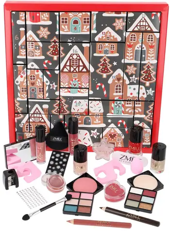 ZMILE COSMETICS Adventskalender Puzzle Ginger Glow / Kosmetik für Mädchen / 24 Teile