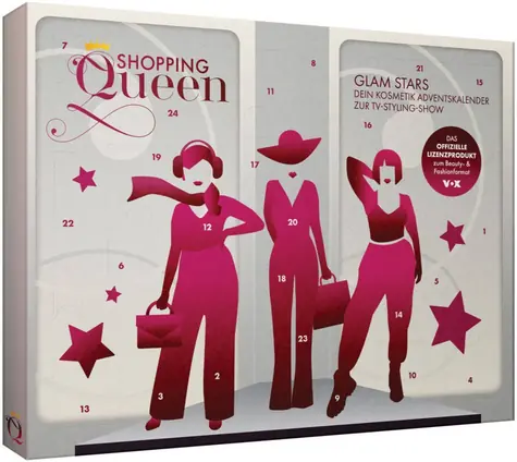 KTN Adventskalender Glam Stars Shopping Queen / Kosmetik für Mädchen / 24 Stück