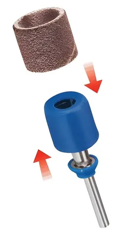 Dremel SC407 EZ SpeedClic / Dorn mit Schleifbändern