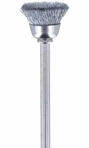 Dremel 442 / Bürste / Kohlenstoffstahl / 13 mm / 2 Stück / für Multifunktionswerkzeuge