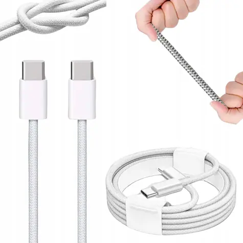 Vega USB-C-Kabel 1 m weiß / Kabel / USB-C (M) - USB-C (M)