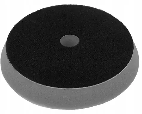Dedra Polierschwamm mit Klettverschluss, sehr weich, 150 mm, grau / Polierschwamm / Durchmesser 150 mm / Dicke 25 mm