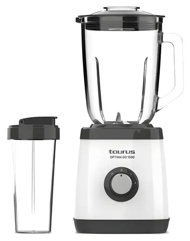 Taurus Optima GO 1500 / Standmixer / 1500 W / 1,5 l / Glasbehälter / Eiscrushing