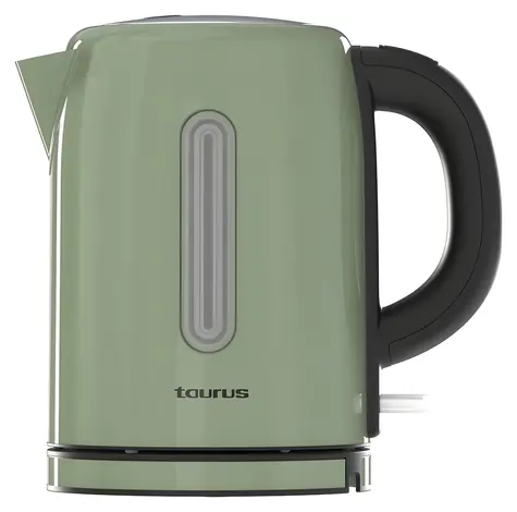 Taurus Vintage Compact Olive / Wasserkocher / 1 l / Edelstahl / 360°-Sockel