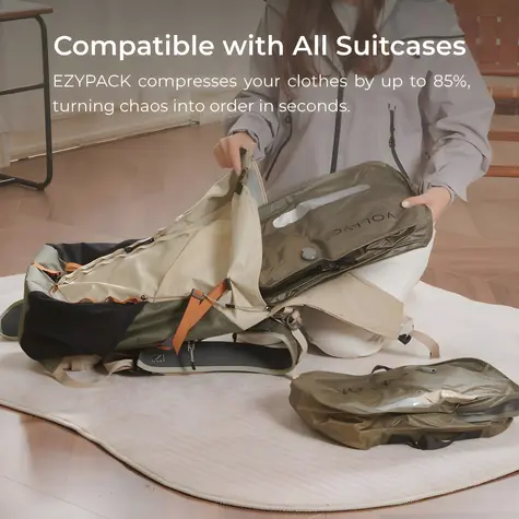 Flextail EzyPack grün / Vakuumbeutel / Größe M