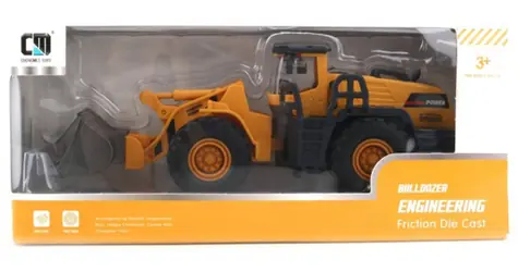 ALLTOYS Schwungradlader (Planierraupe) / Baumaschine / Kunststoff / ab 3 Jahren