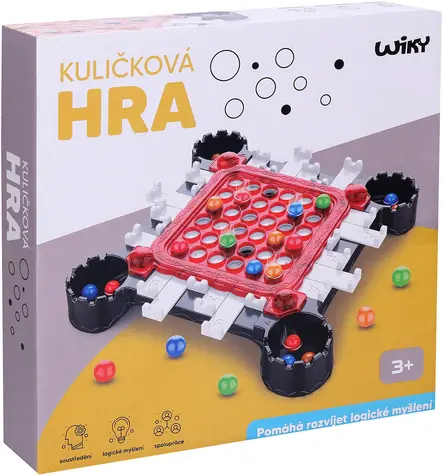 WIKY Ball Brettspiel / Kunststoff / 2-4 Spieler / ab 3 Jahren