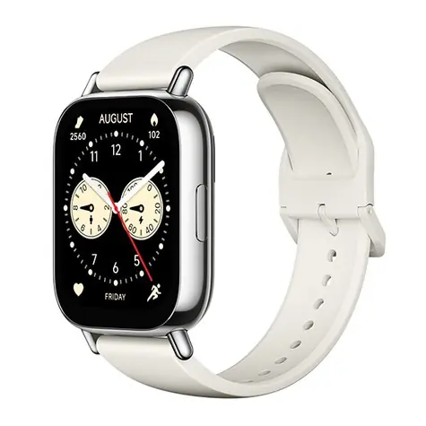 XIAOMI Redmi Watch 5 Lite Weißgold / Smartwatch / 1,97" AMOLED / 410 x 502 / BT 
