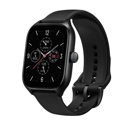 Brandneu - Amazfit GTS 4 Infinite Black / Smartwatch / 1,75" AMOLED / Herzfrequenzsensor / BT 5.0 / Wi-Fi / GPS / brandneu