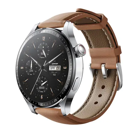 Joyroom Classic Series JR-FC2 Pro silber / Smartwatch / 1,46" TFT / 360x360 / Bluetooth / 350 mAh / 1 ATM
