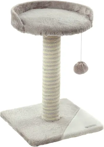 Flamingo Clark Kratzbaum mit Ruheplatz für Katzen 30x45x30cm