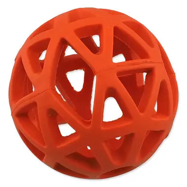 Dog Fantasy Toy - perforierter Ball orange 7 cm