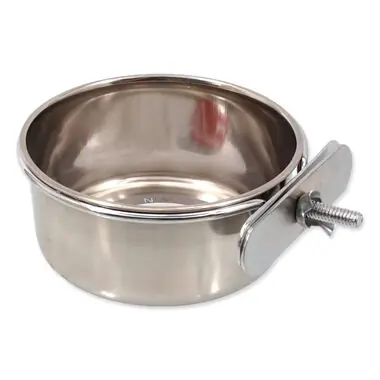 Dog Fantasy Edelstahl-Schraubnapf 330 ml / Durchmesser 9,8 cm