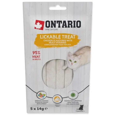 Ontario Pochotka Leckhuhn + Multivitamin 5x14g