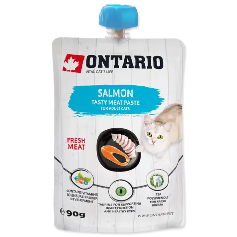 Ontario Salmon Frische Fleischpaste Lachs 90g