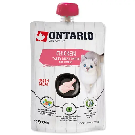 Ontario Kitten Chicken Frische Fleischpaste Huhn 90g