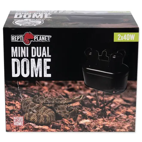 Repti Planet Beleuchtung Mini Dual Dome 2x40W