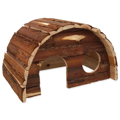 Kleine Tiere, Hobbit-Haus aus Holz, 36,5 cm