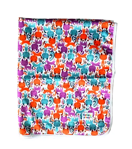 GaGa's Kinderdecke Bunte Katzen