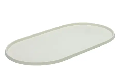 Designed by Lotte Oona, beige Matte, 55 x 2 x 30 cm