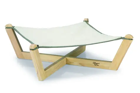Designed by Lotte Katzenbett Gaia Grau 51x18,5x51cm