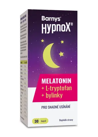 Barnys HypnoX® Melatonin, L-Tryptophan und Kräuter 30 Kapseln