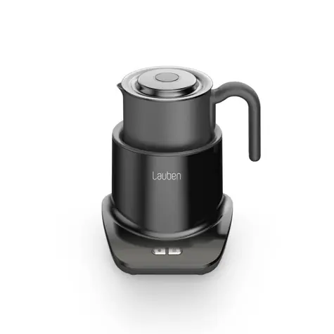Lauben Milchaufschäumer 550BC schwarz / elektrischer Milchaufschäumer / 550W / bis zu 300 ml / 3 Funktionen / Induktionstechnologie 