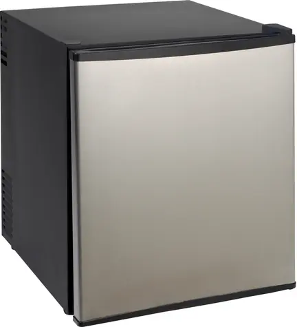 Guzzanti GZ 28S schwarz-silber / Thermocooler / 28 l / 5-10°C / Ablage + Fach / leise / ohne Kompressor