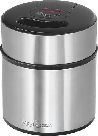 ProfiCook PC-ICM 1140 / Eismaschine / 12 W / 1,8 l / LCD / Edelstahl