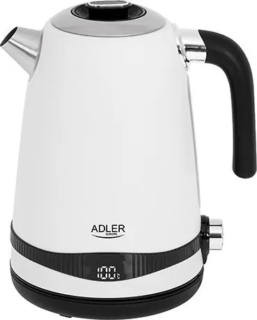 Adler AD 1295 weiß / Schnellkochtopf / 2200 W / 1,7 L / Temperatur 40-100 °C