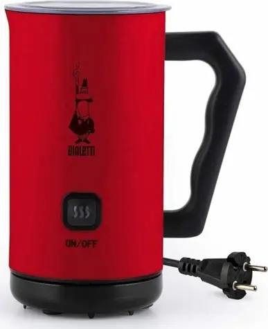 Bialetti MKF02 elektrischer Milchaufschäumer rot / Milchaufschäumer / 300 ml