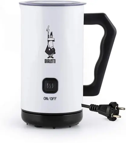 Bialetti MKF02 elektrischer Milchaufschäumer weiß / Milchaufschäumer / 300 ml