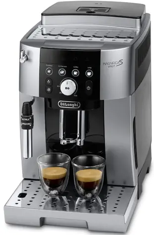 DeLonghi Magnifica S SMART ECAM 250.23.SB silber / Kaffeevollautomat / 1450 W / 15 bar / 1,8 l / Behälter 250 g  