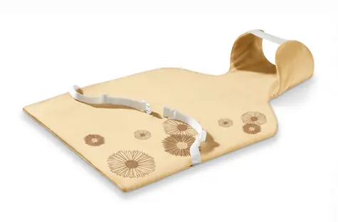 BEURER HK 58 Heizdecke für Rücken und Nacken beige / 100W / 6 Temperaturen / 62 x 42 cm