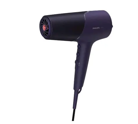 Philips BHD514-00 lila / Haartrockner / 2300 W / 2 Geschwindigkeiten - 3 Temperaturen / ThermoShield / Diffusor
