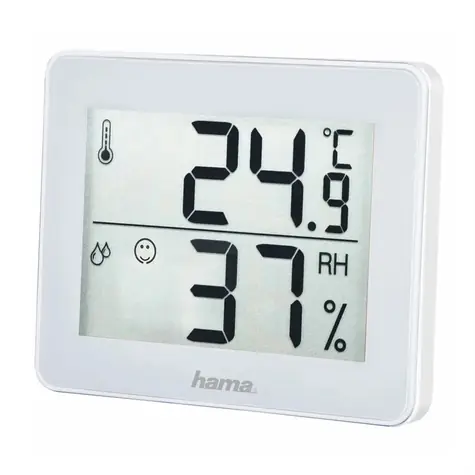 HAMA TH-130 Thermometer & Hygrometer weiß
