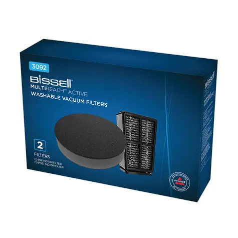Waschbare Filter für Bissell 3092 Staubsauger / für Multireach Active 