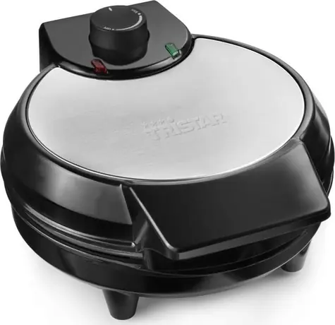 Tristar WF-1160 schwarz / Waffeleisen / 700W / 5 Waffeln / Herzwaffeln