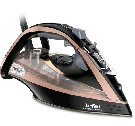 TEFAL FV9845E0 Ultimate Pure schwarz / Dampfbügeleisen / 3200 W