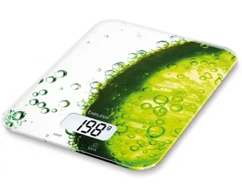 BEURER KS 19 Fresh / digitale Küchenwaage / max. 5 kg / TARA-Funktion / g/lb/ml/oz