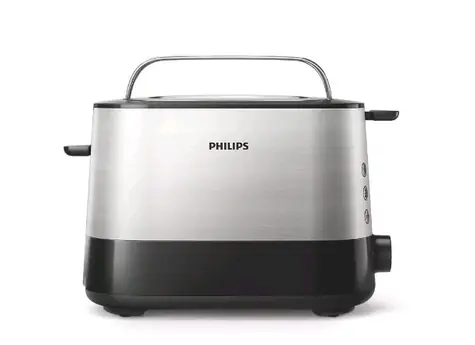 Philips HD2637/90 Edelstahl / Toaster / 950W / 2 Schlitze
