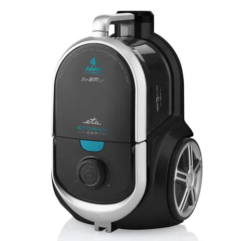 ETA Stormy Car ETA151790010 schwarz / Staubsauger ohne Beutel / 800 W / HEPA H 13 / 9 m Radius