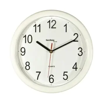 TechnoLine WT 600 weiß / Wanduhr