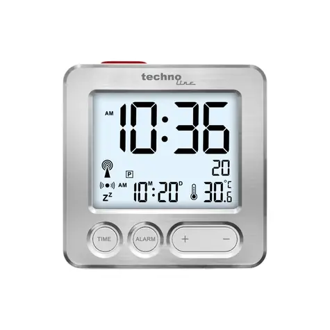 TechnoLine WT 265 / Digitaler Wecker mit Thermometer