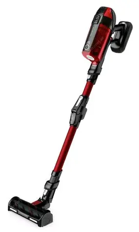 Rowenta RH98A9WO X-Force Flex rot / Stielstaubsauger / beutellos / 150 W / 0,9 l / 82 dB / 45 Min. Laufzeit