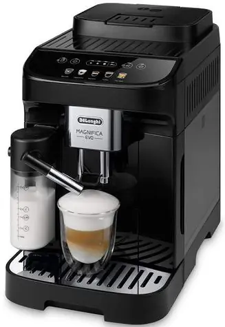 DeLonghi Magnifica Evo ECAM 290.61.B schwarz / Kaffeevollautomat / 1450 W / 15 bar / 1,8 l / Behälter 250 g / Nachverkauf