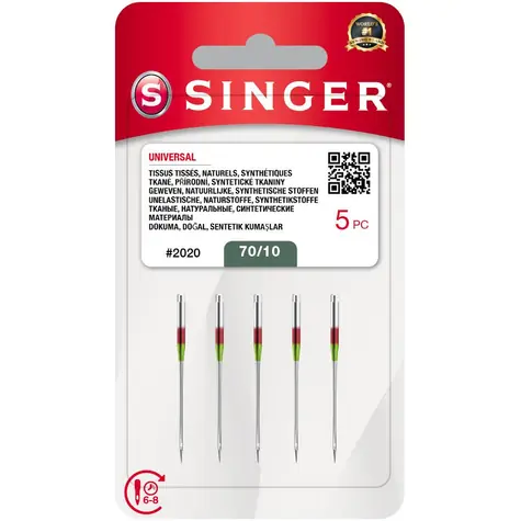 Singer 2020 - 70/10 5 Stk. / Nadeln / Universal