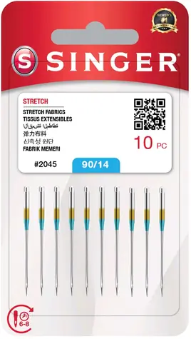 Singer 2045 - 90/14 10 Stück / Nadeln / für Stretch