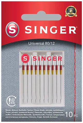 Singer Universal - 80/12 10 Stück / Nadeln / universal